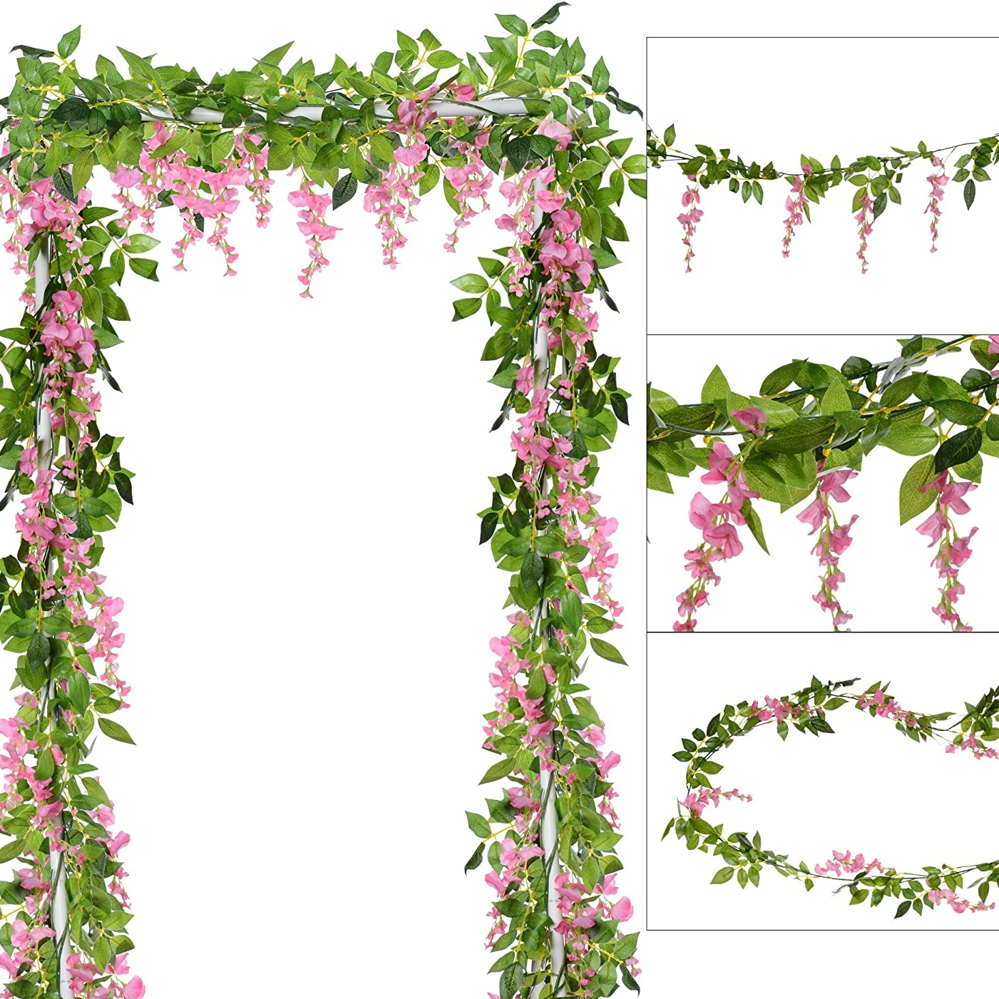 Bonsai Garden Decor - Flores artificiales de seda de 1,8