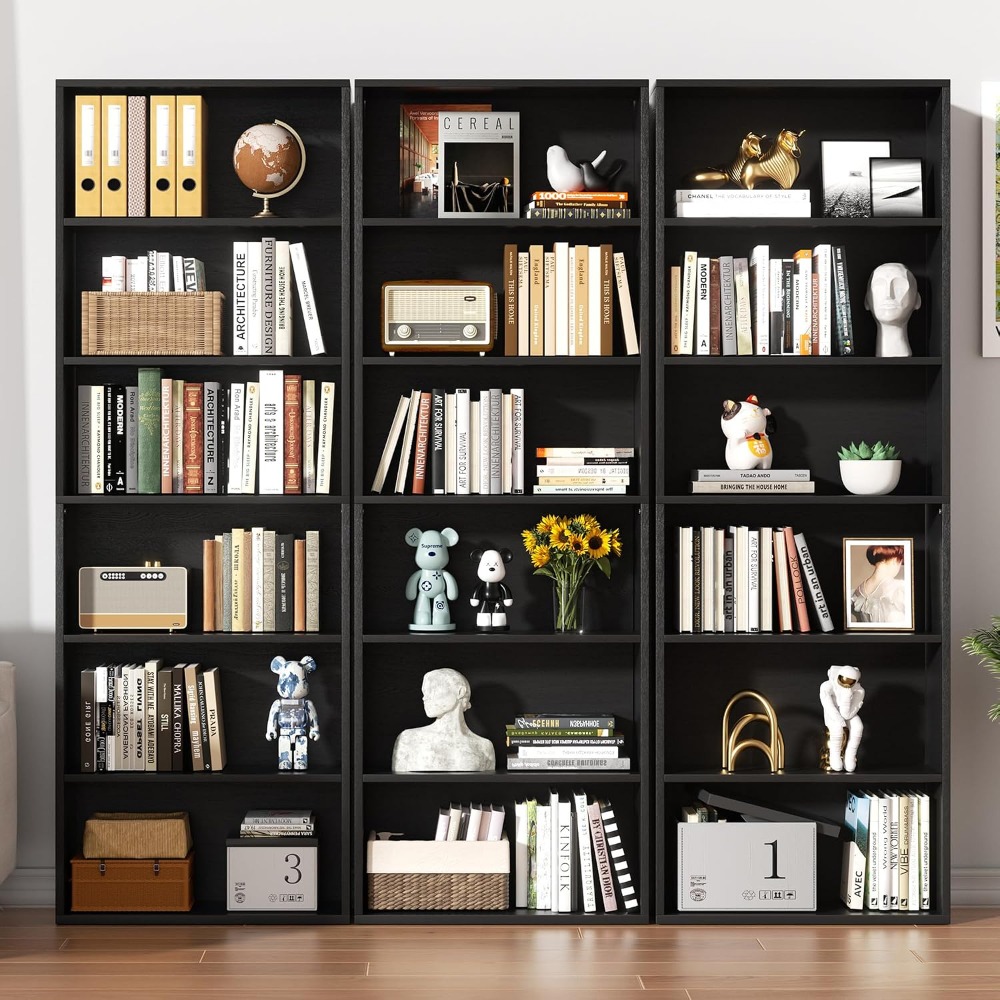 Librería Abierta de 6 Niveles, - Display Stand Wood reseña y precio