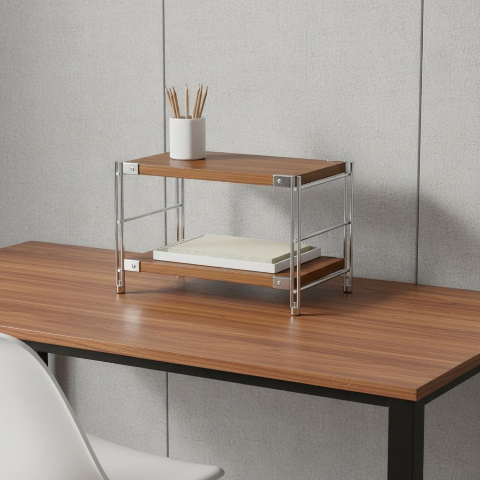 Estante Estrecho de Pie con Re - Display Stand Wood reseña y precio