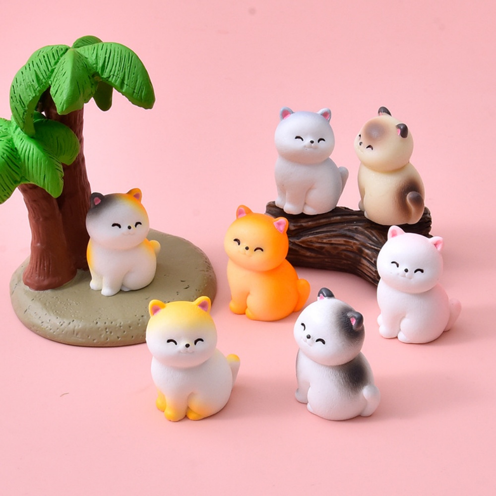 8 piezas de figuras miniatura  - Bonsai Garden Gift reseña y precio