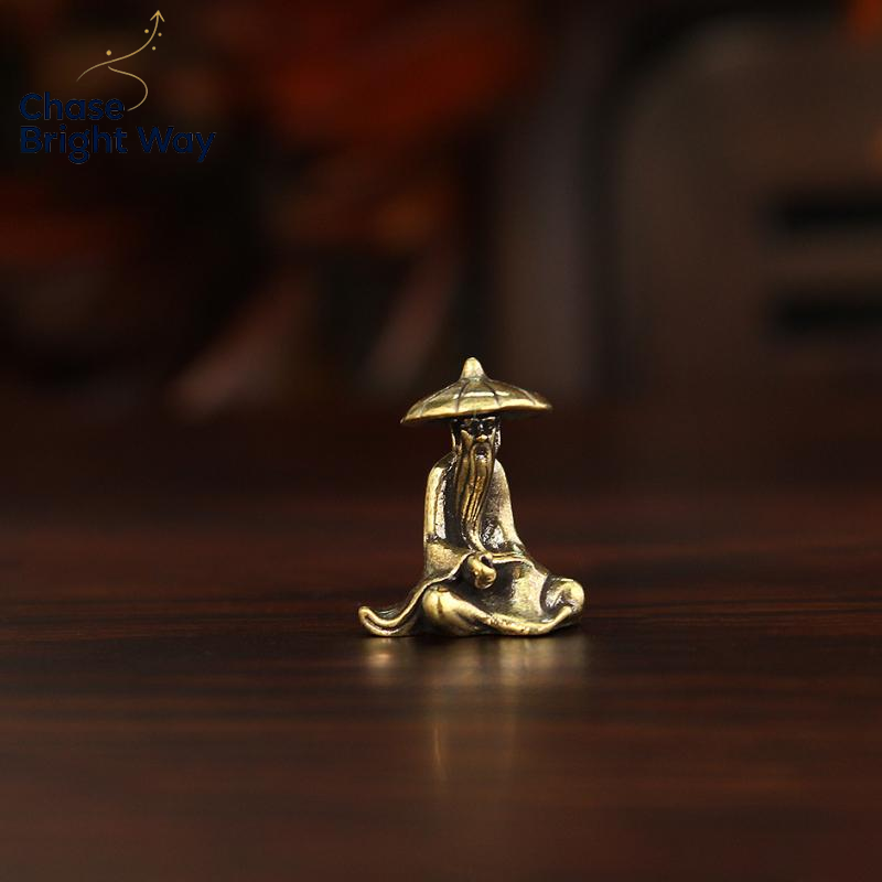 Mini Estatua de Pescador de La - Bonsai Garden Gift reseña y precio