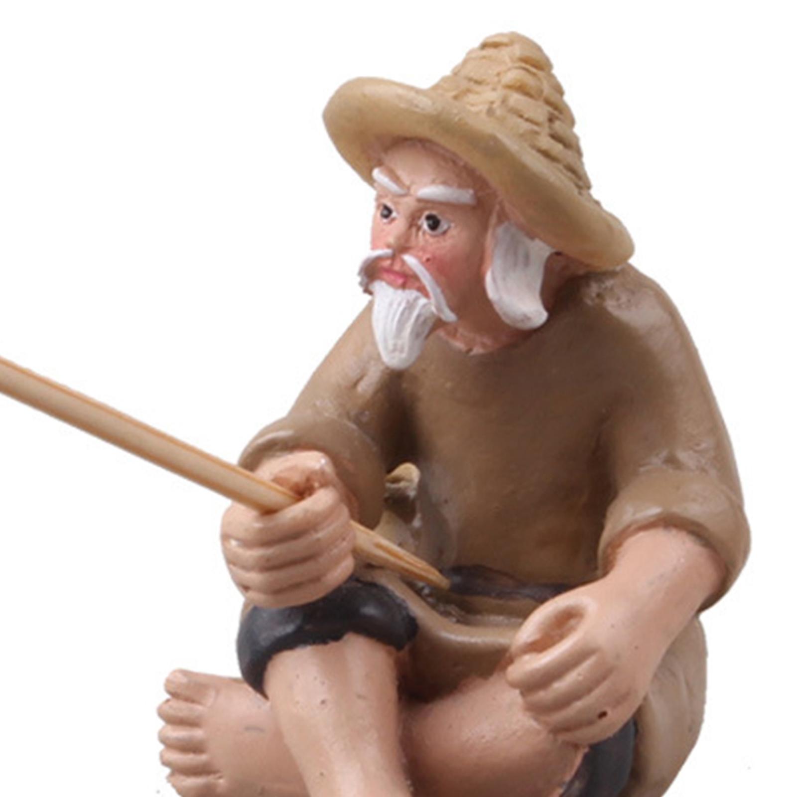 Figuritas de pescadores en min - Bonsai Garden Home reseña y precio
