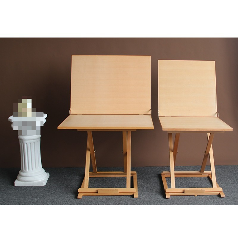 Soporte de mesa plegable de ma - Display Stand Wood reseña y precio